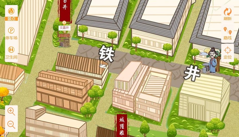 阿拉尔农场智慧景区：手绘地图与语音导览的完美融合